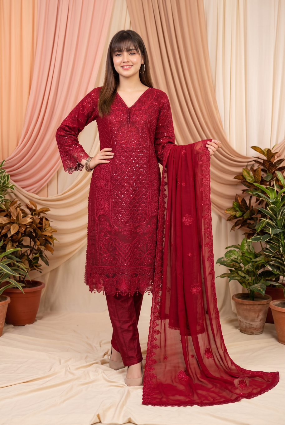 S468 Women Chiffon