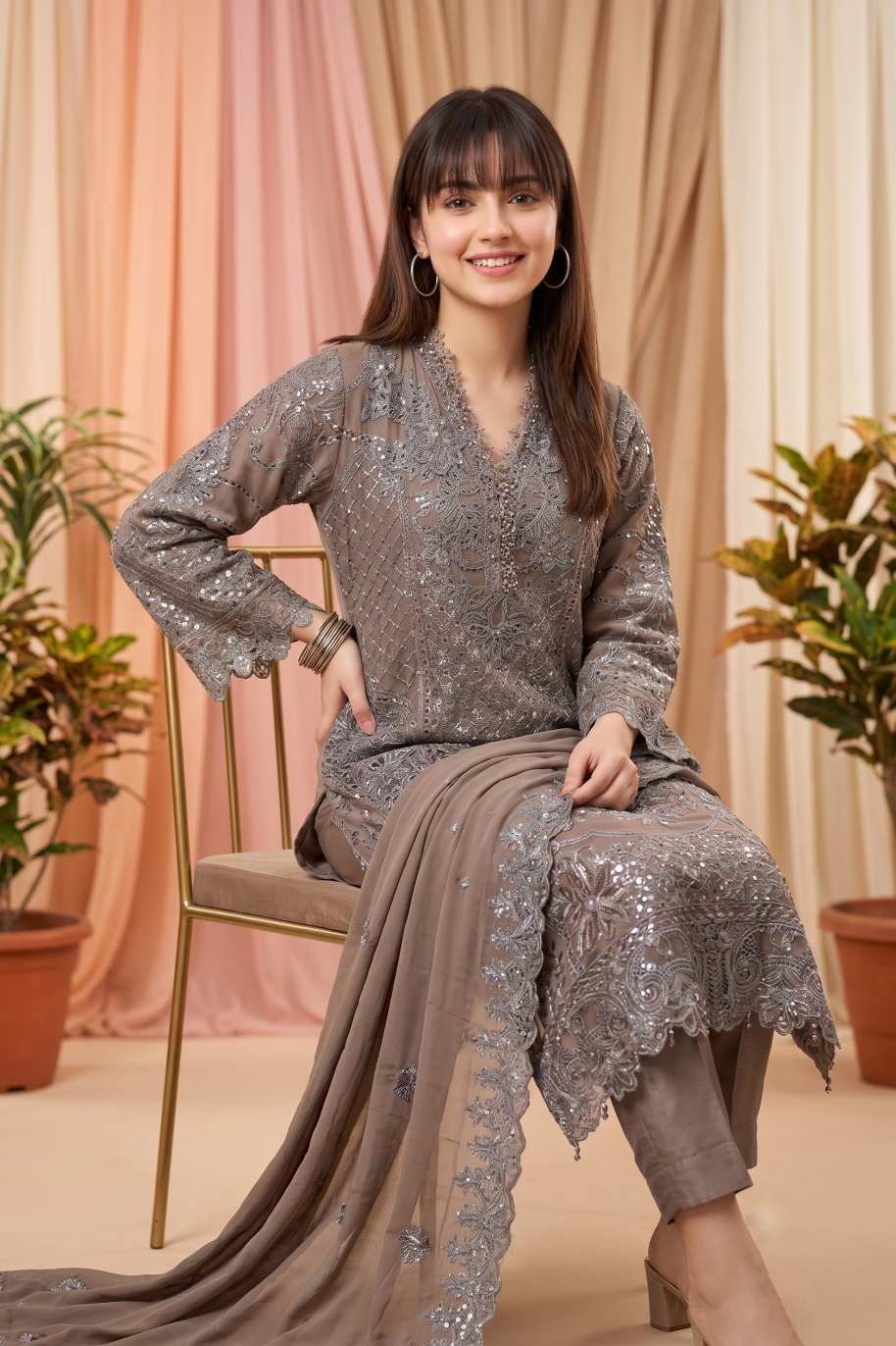 S468 Women Chiffon