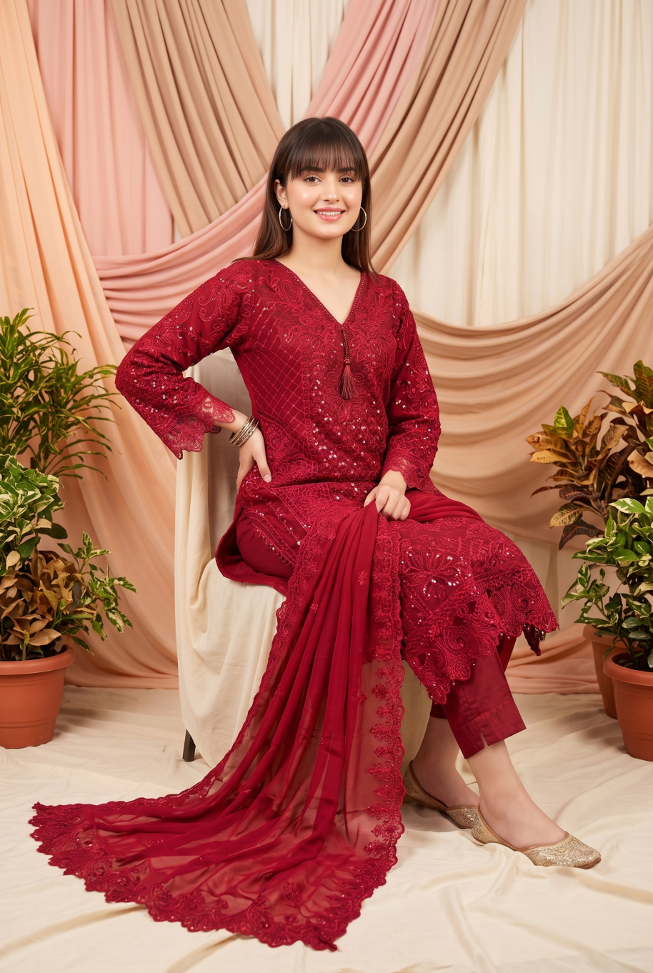 S468 Women Chiffon