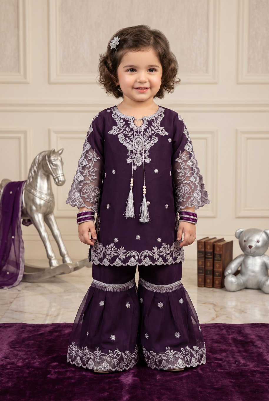 k2032 Kids Chiffon
