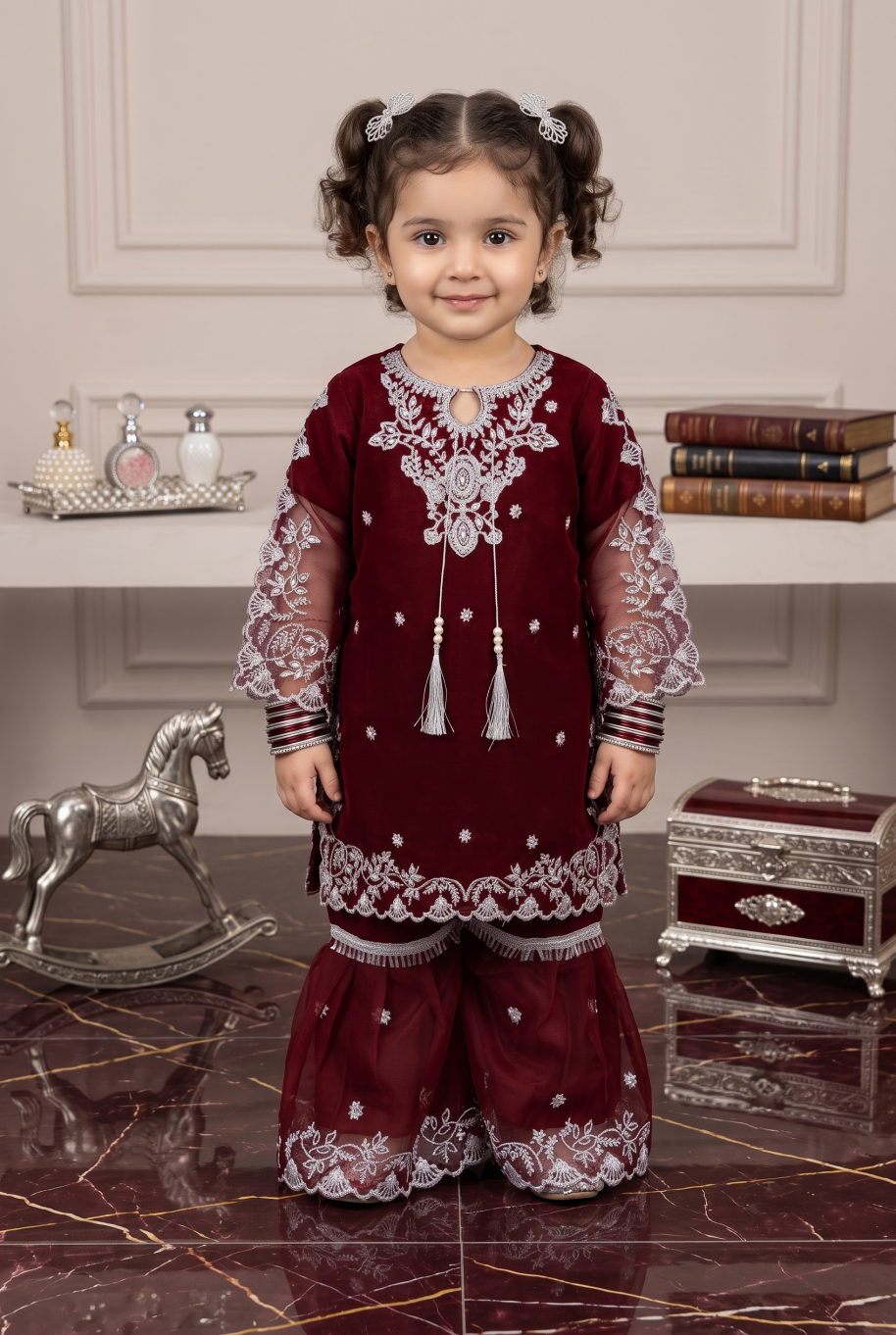 k2032 Kids Chiffon