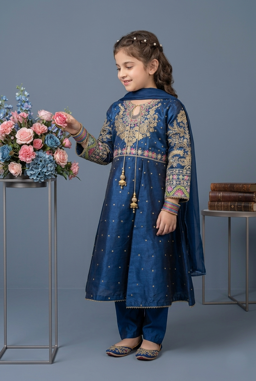1143 Kids Sheesha Silk