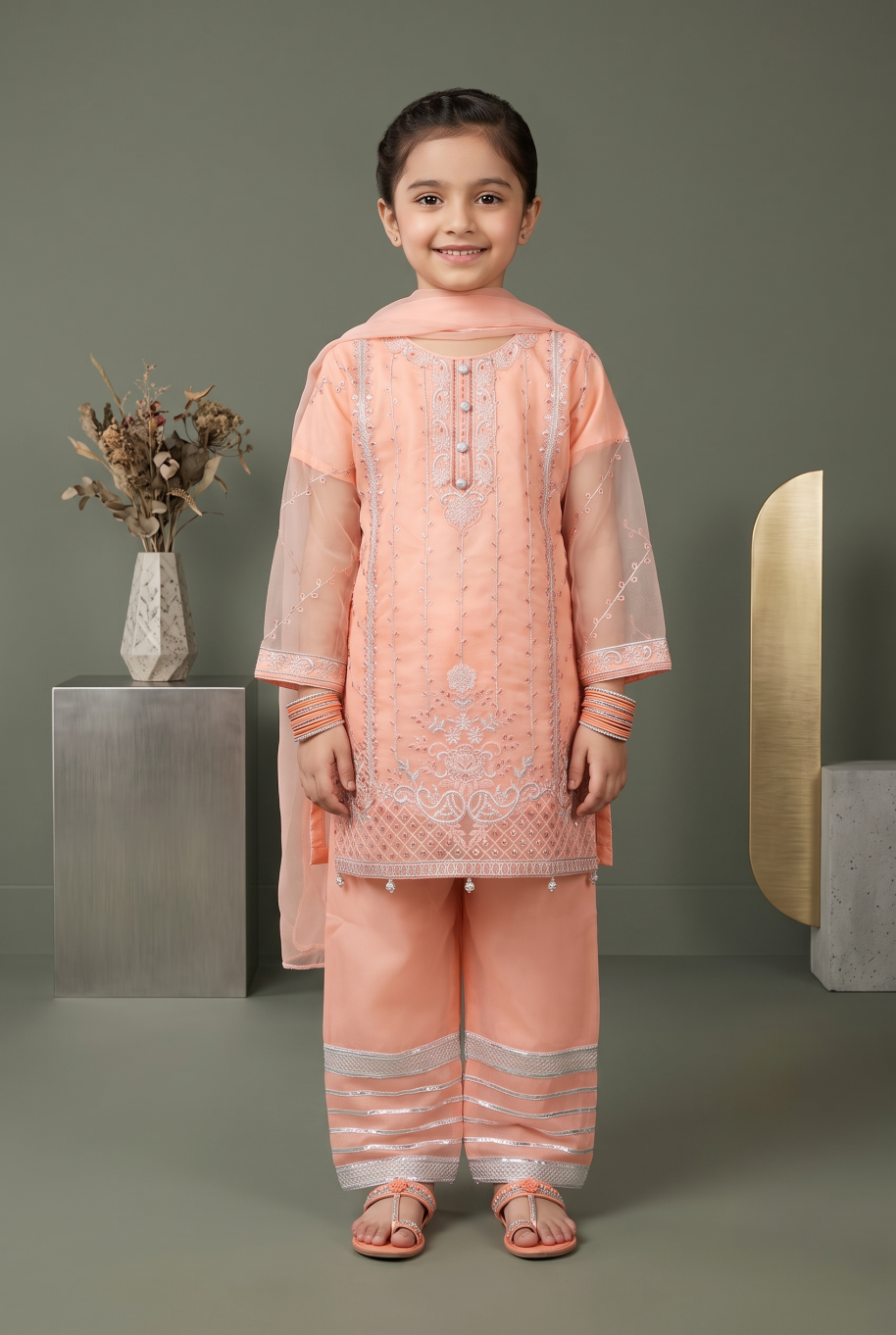 1022 Kids Organza