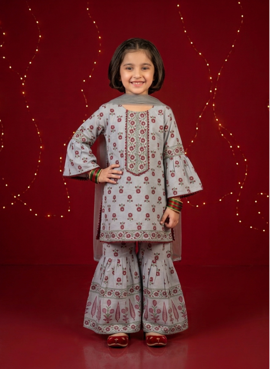 ZM04 Kids Print Cotton