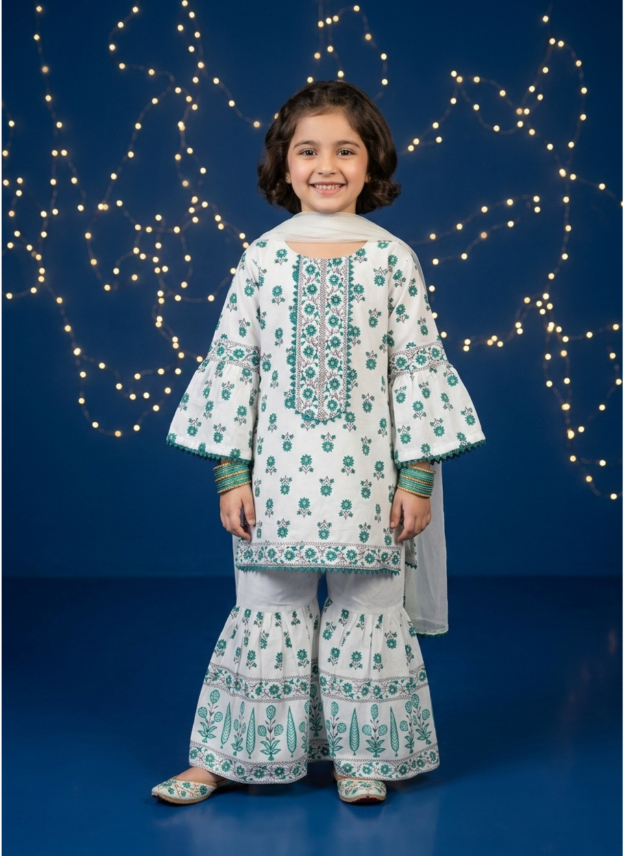 ZM04 Kids Print Cotton