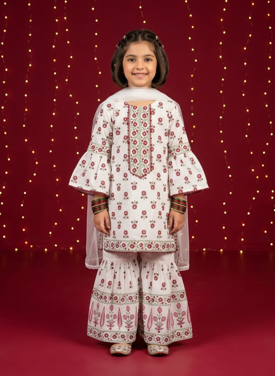 ZM04 Kids Print Cotton