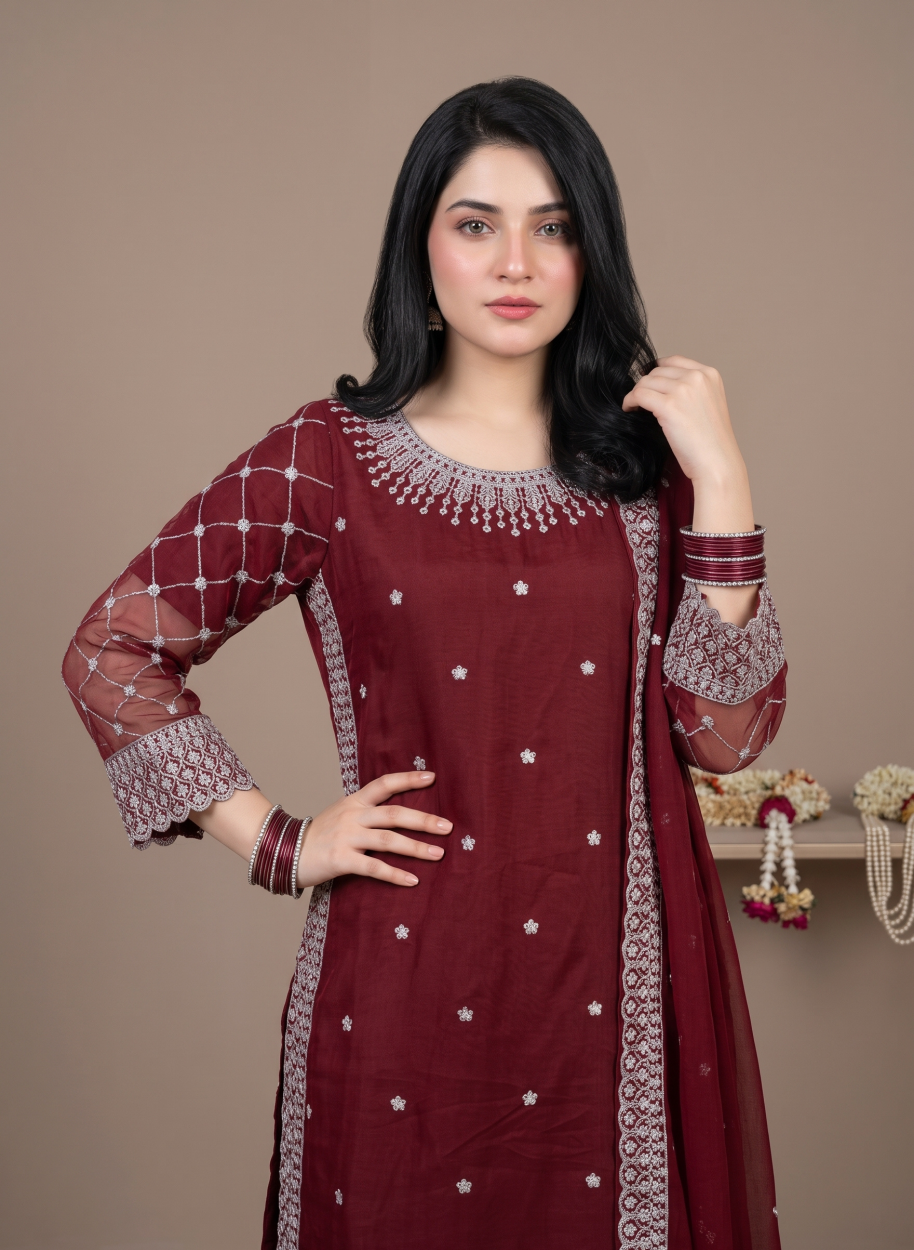 w4617 Women Chiffon