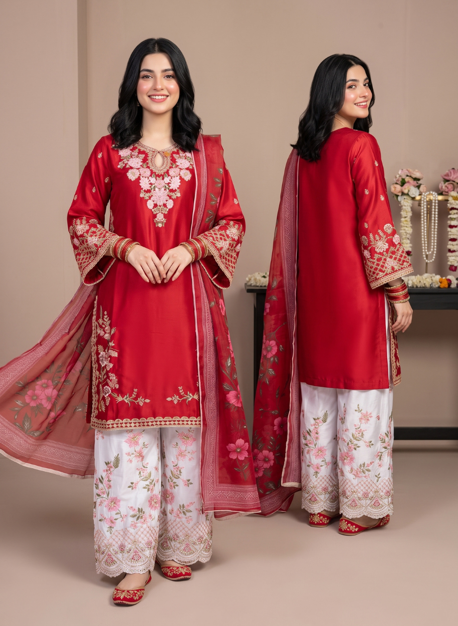 W4643 Women Shamoz Silk