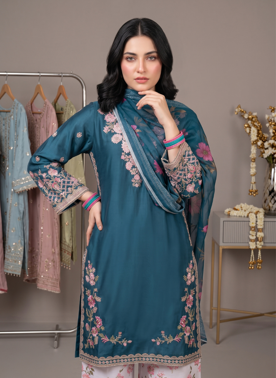 W4643 Women Shamoz Silk