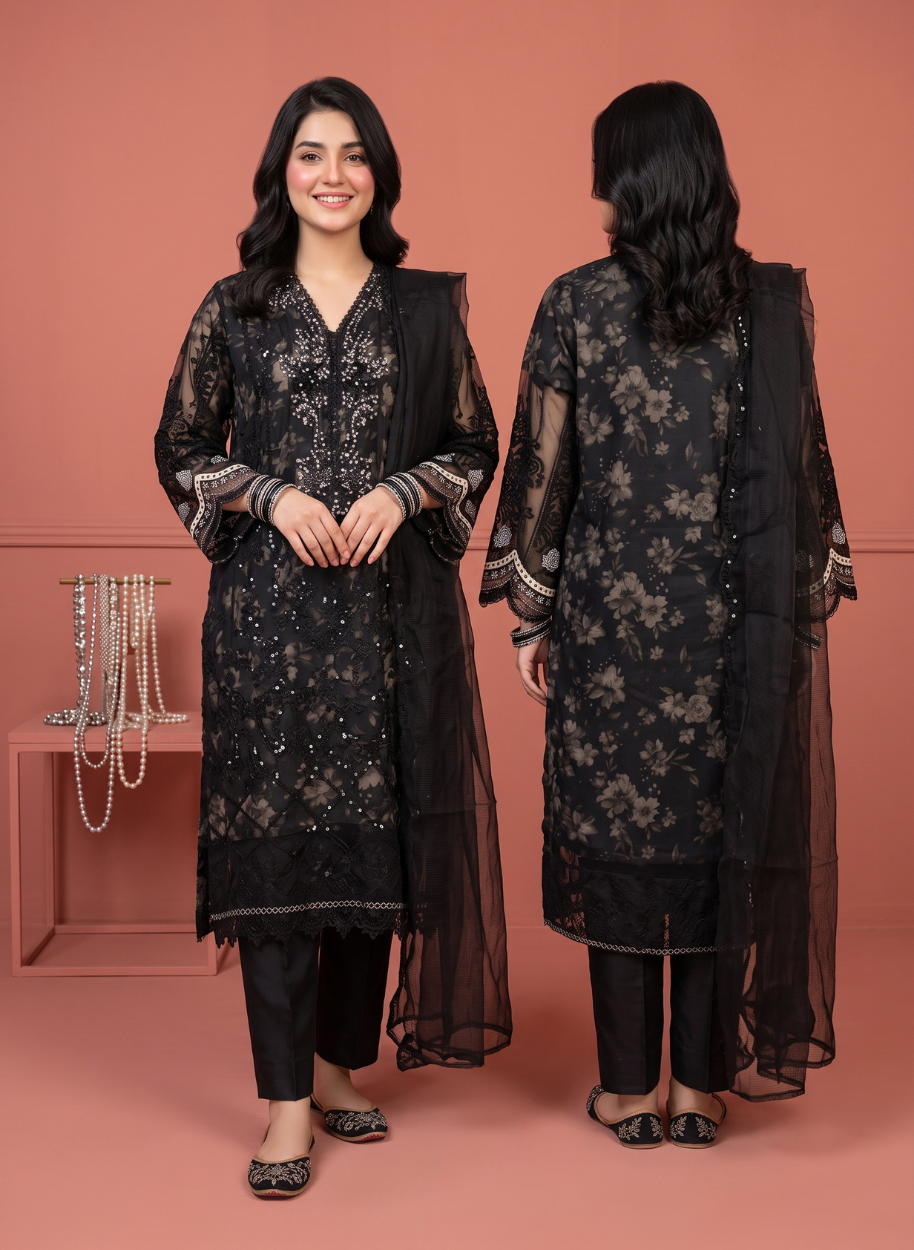 AB02 Women Organza