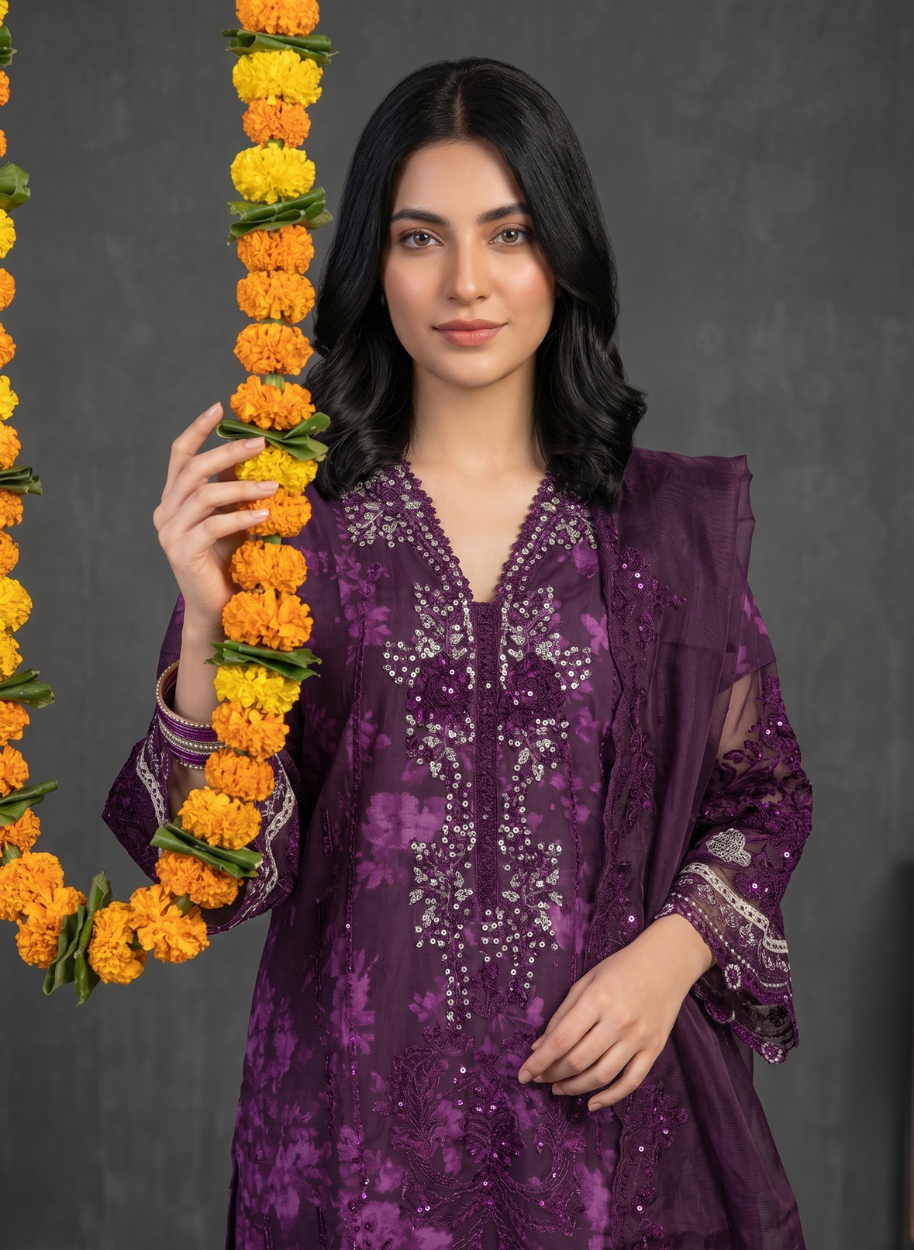 AB02 Women Organza