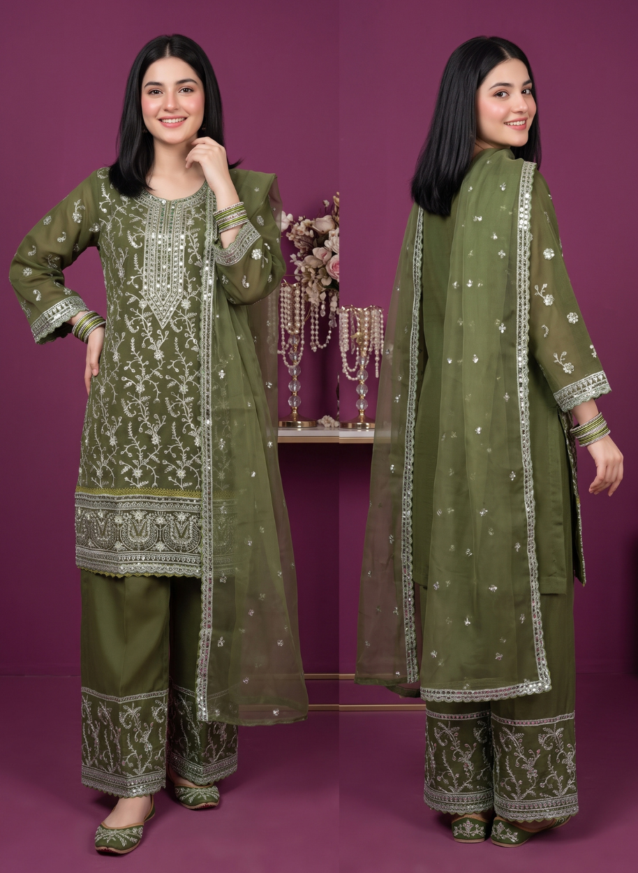 AB03 Women Organza