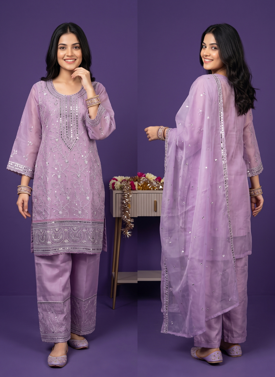 AB03 Women Organza