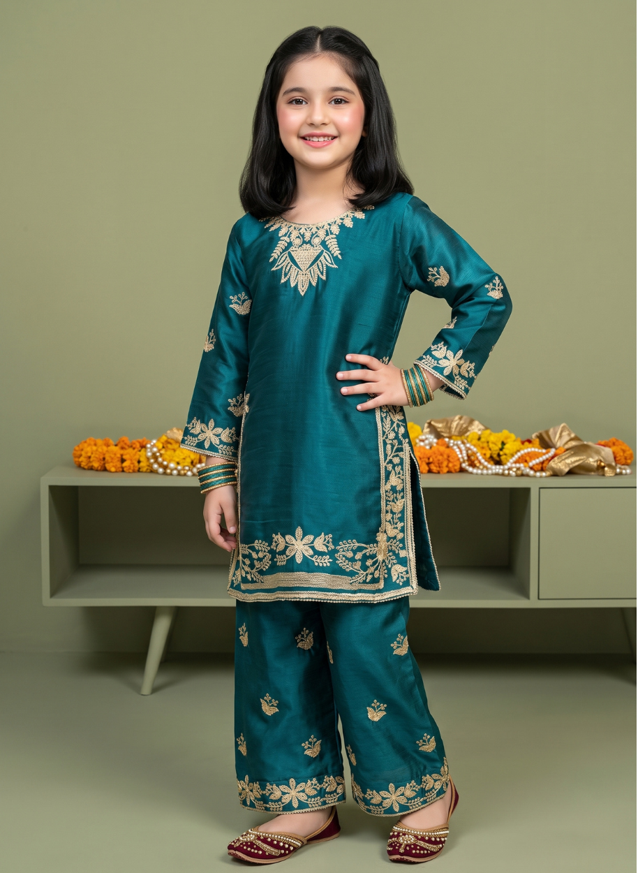 Z019 Kids Sheesha Silk