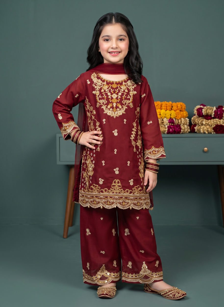 M0018 Kids Chiffon (26,28,30,32,34,36)