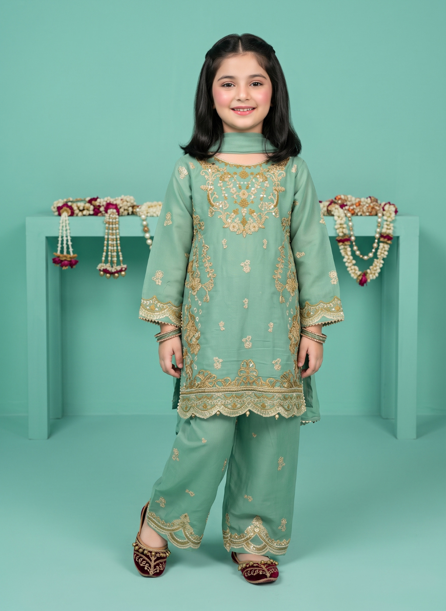 M0018 Kids Chiffon (26,28,30,32,34,36)