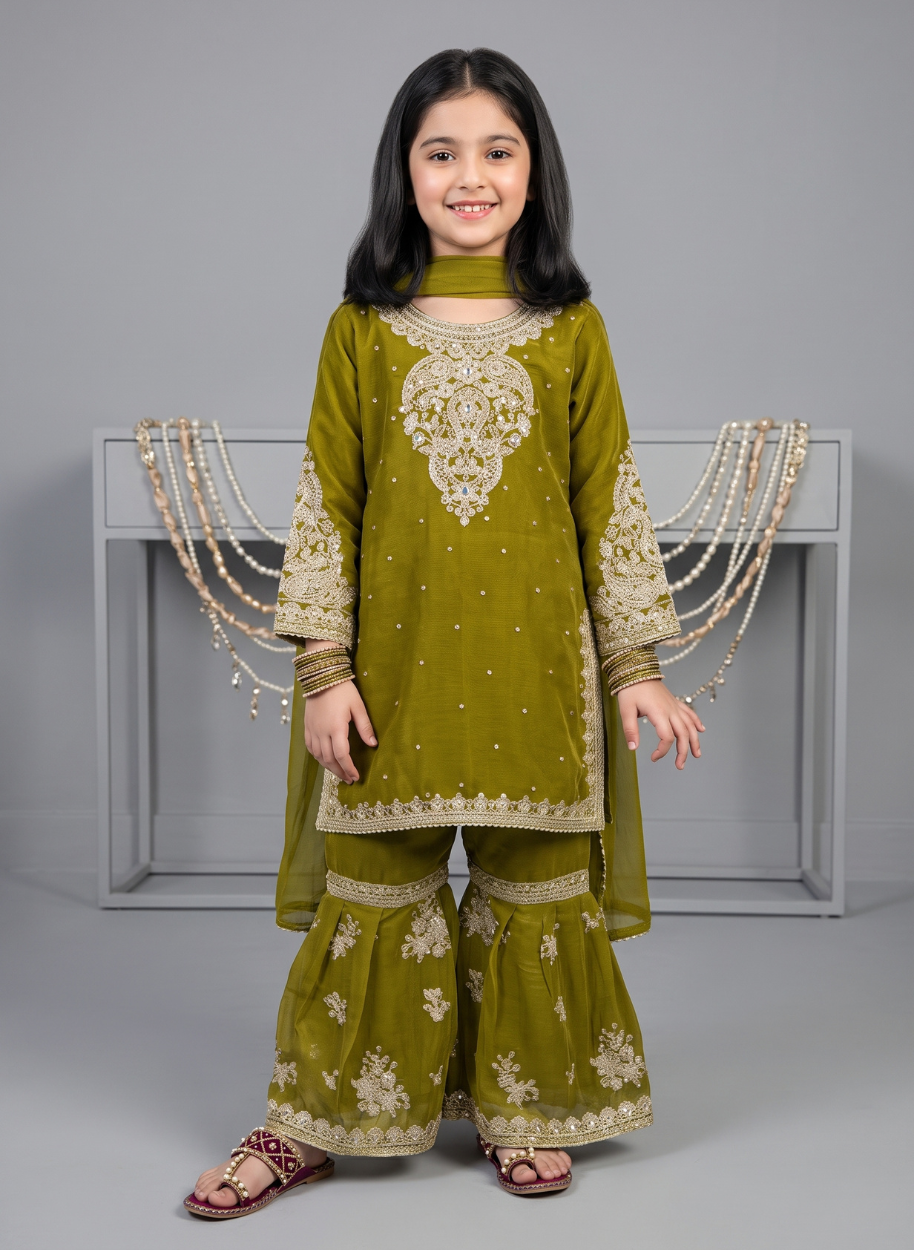M0016 Kids Chiffon (26,28,30,32,34,36)