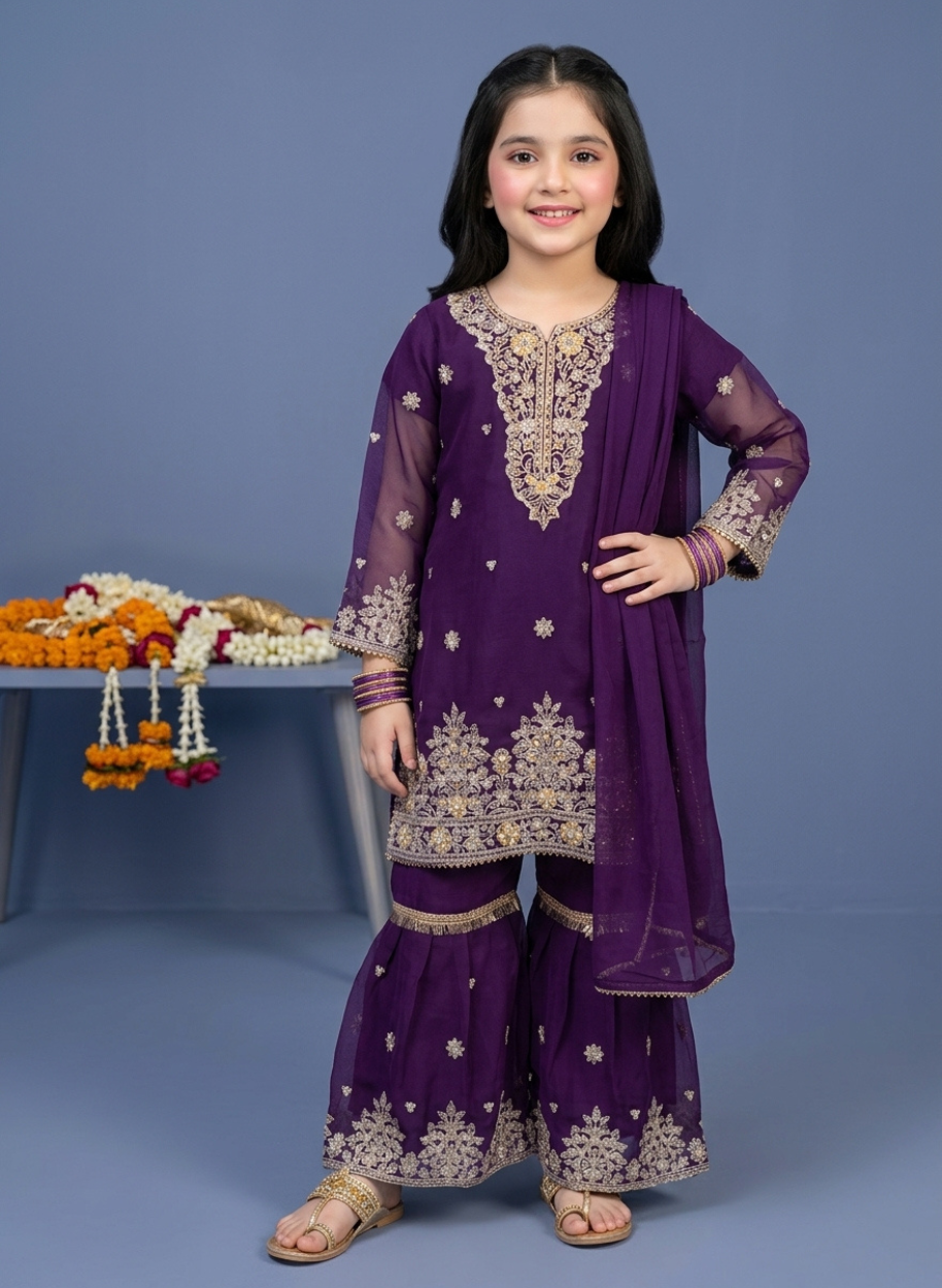 M0014 Kids Chiffon (26,28,30,32,34,36)