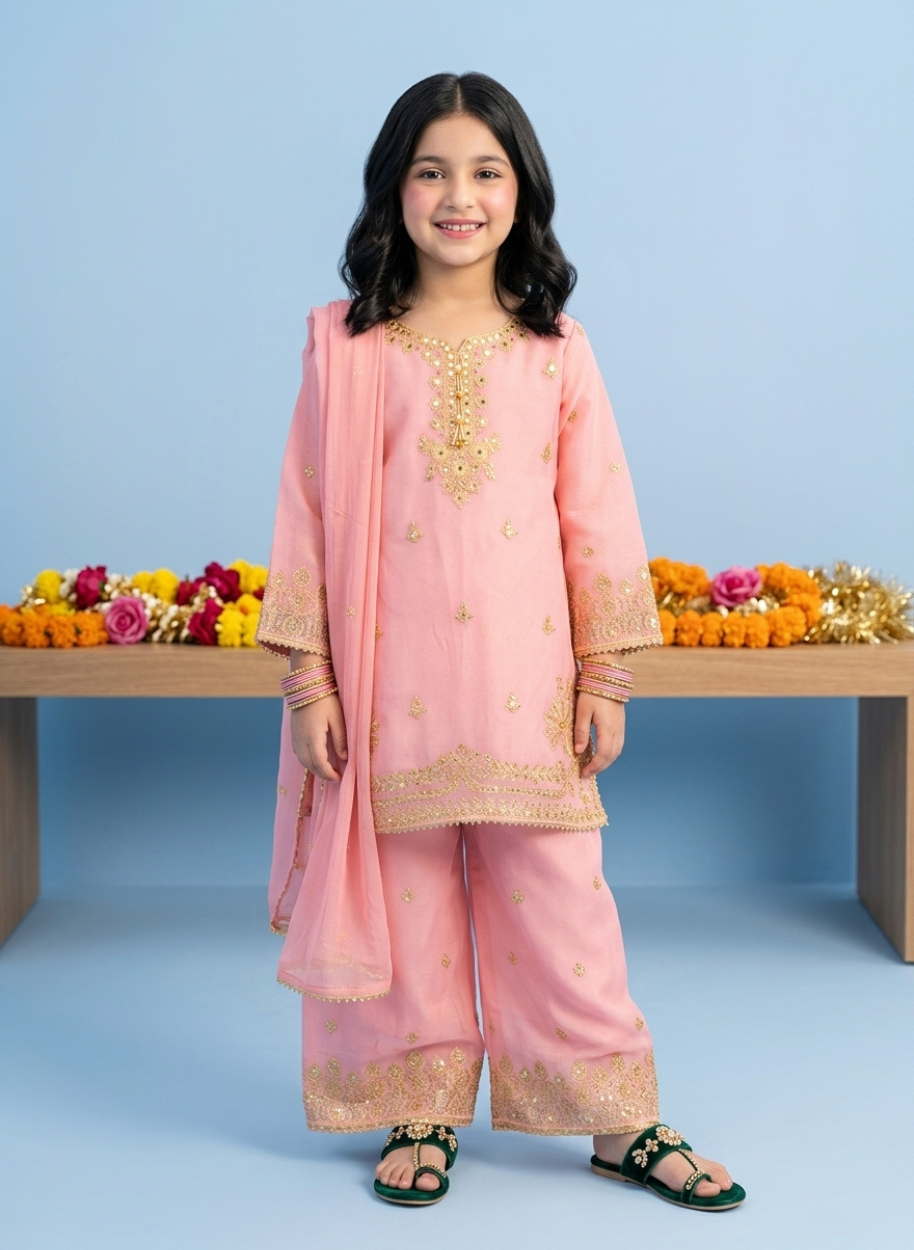 M0012 Kids Chiffon (26,28,30,32,34,36)