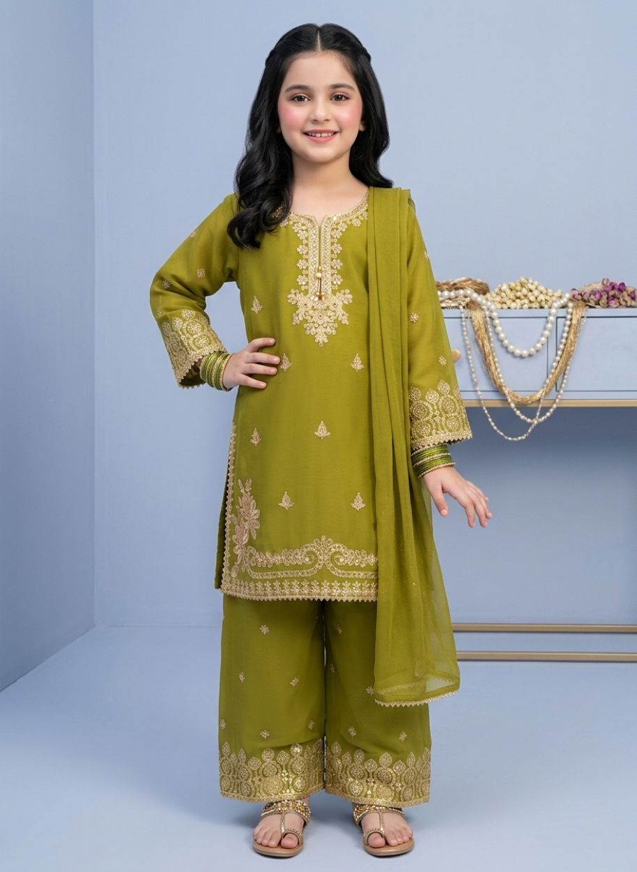 M0012 Kids Chiffon (26,28,30,32,34,36)