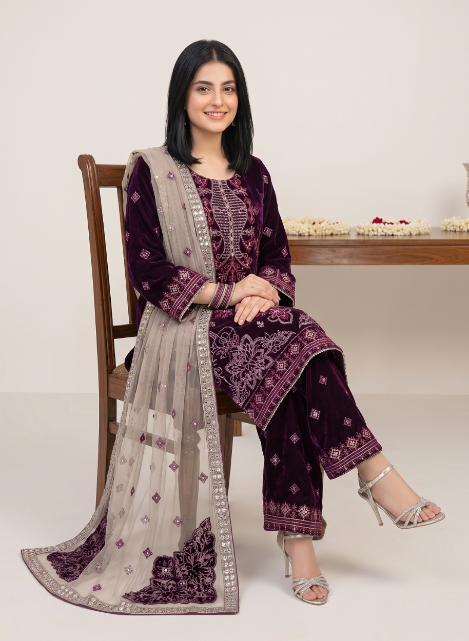 W64 Women Velvet  (S,M,M,L,L,XL)
