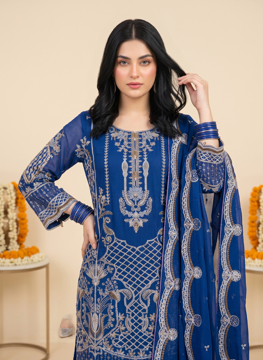 E26 Women Crinkle Chiffon (Standard Size)