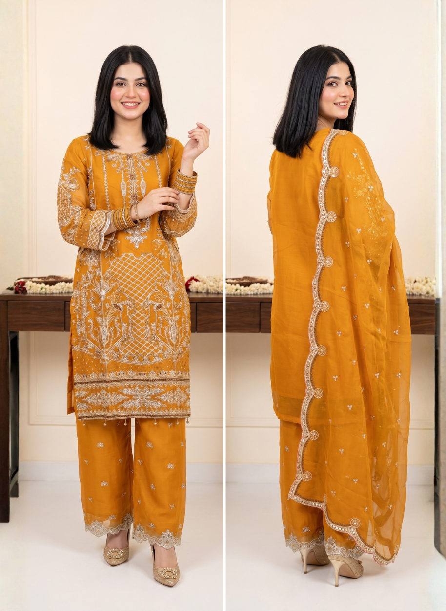 E26 Women Crinkle Chiffon (Standard Size)