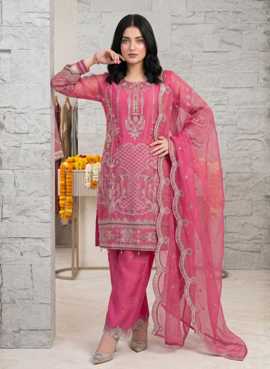 E26 Women Crinkle Chiffon (Standard Size)