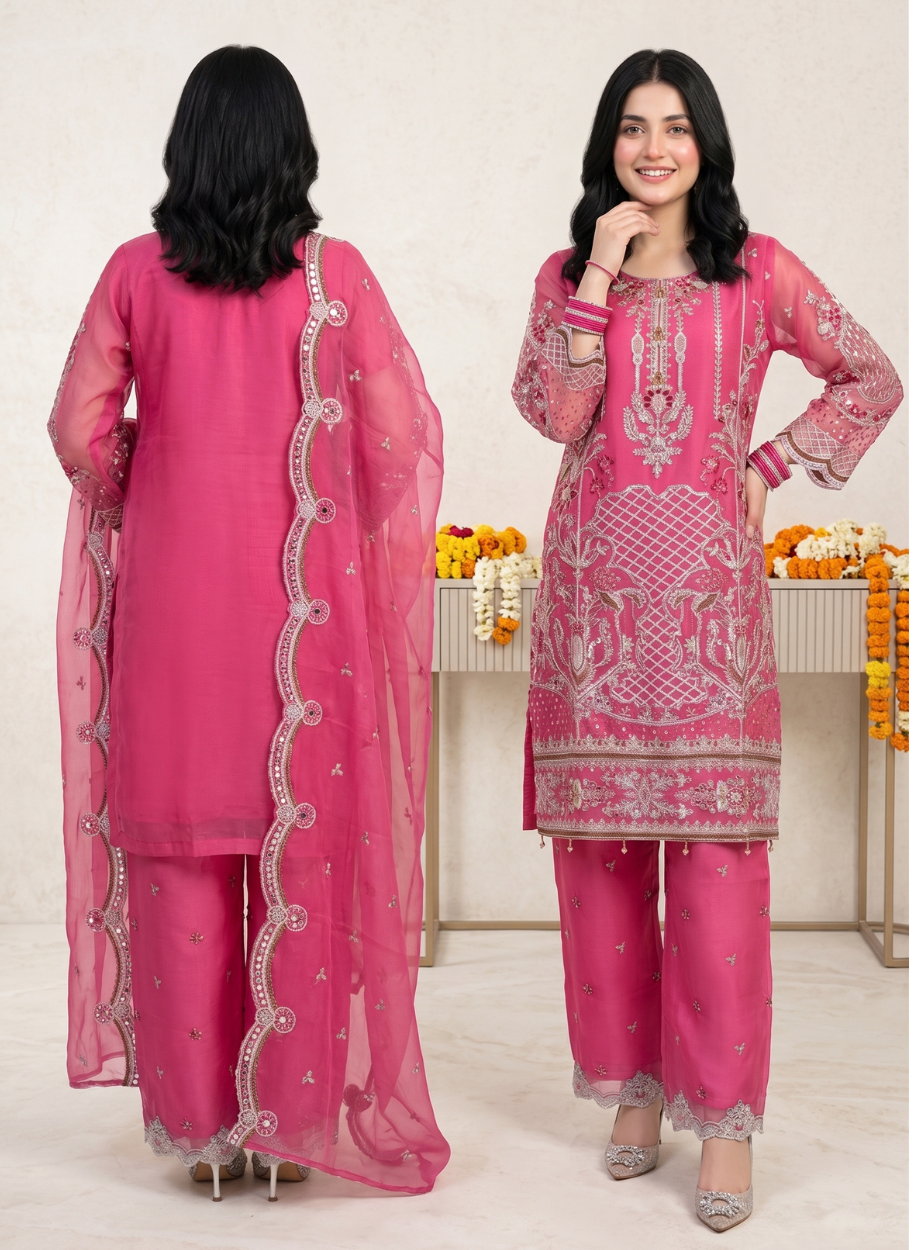 E26 Women Crinkle Chiffon (Standard Size)
