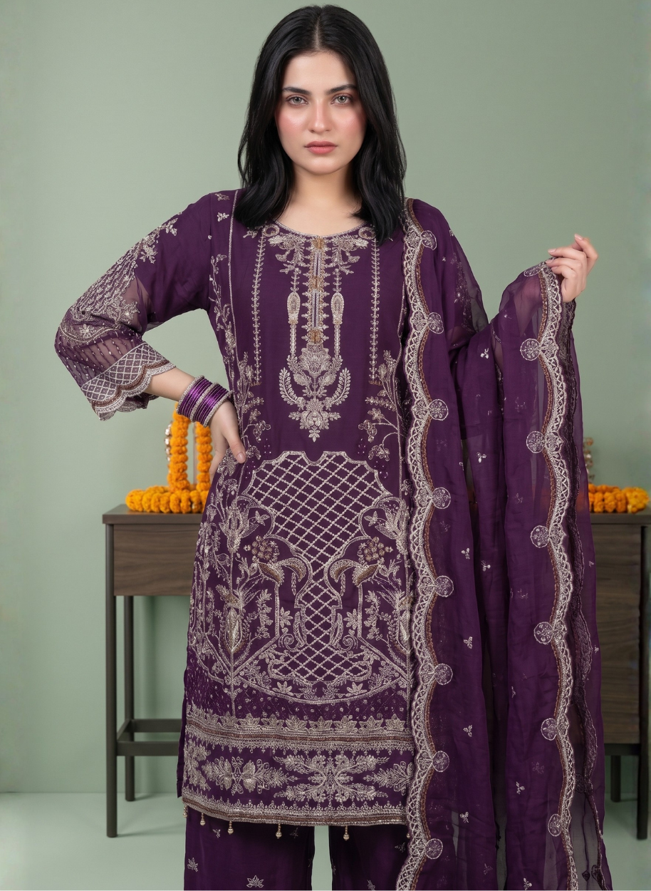 E26 Women Crinkle Chiffon (Standard Size)