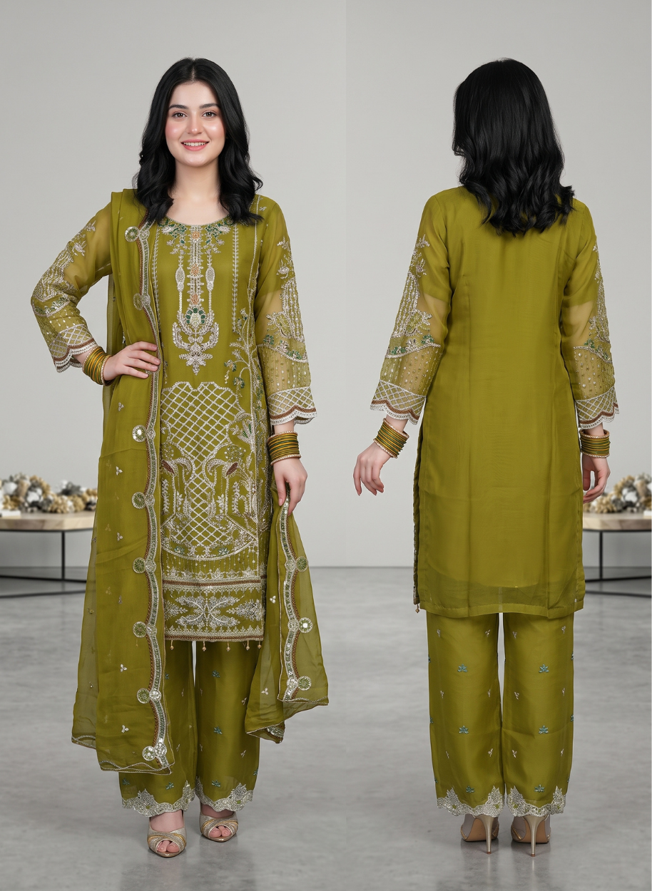 E26 Women Crinkle Chiffon (Standard Size)