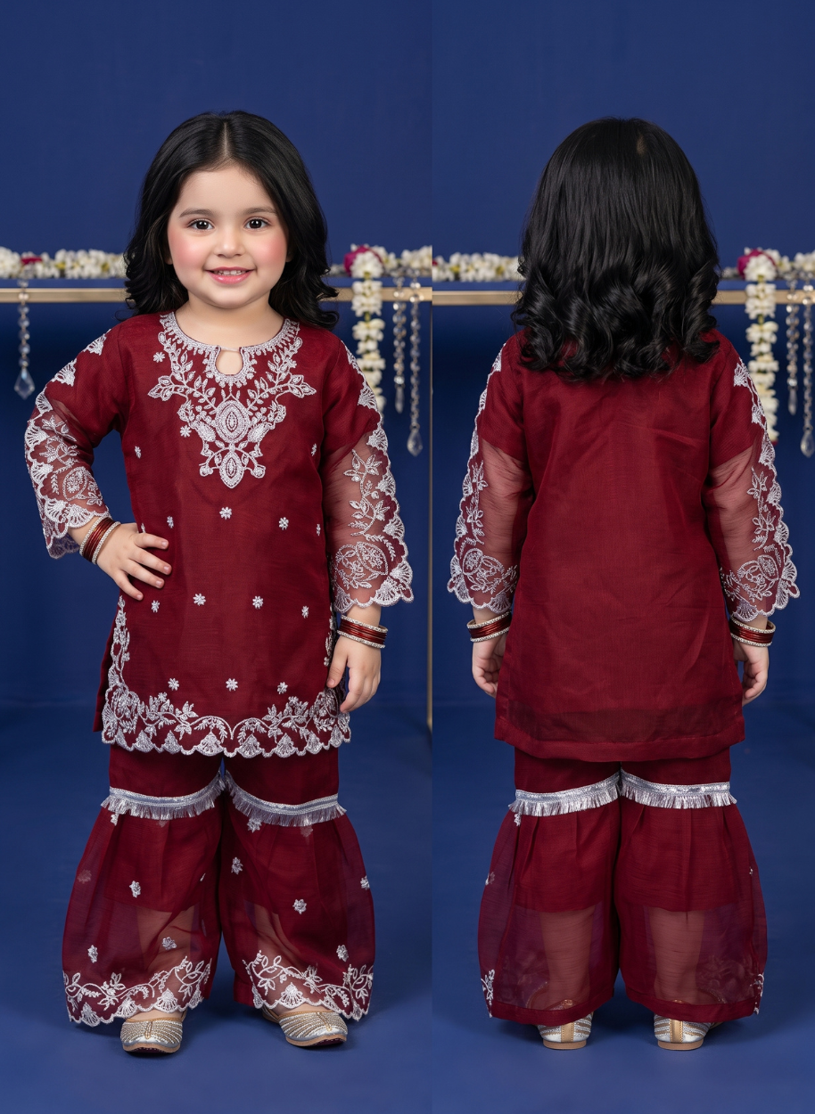 K2051 Kids Chiffon (20,20,22,22,24,24)