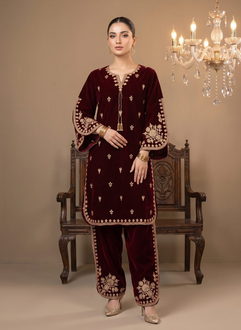 W3020 Women Velvet 