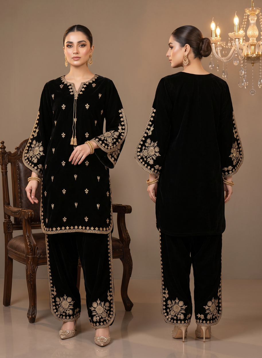 W3020 Women Velvet 