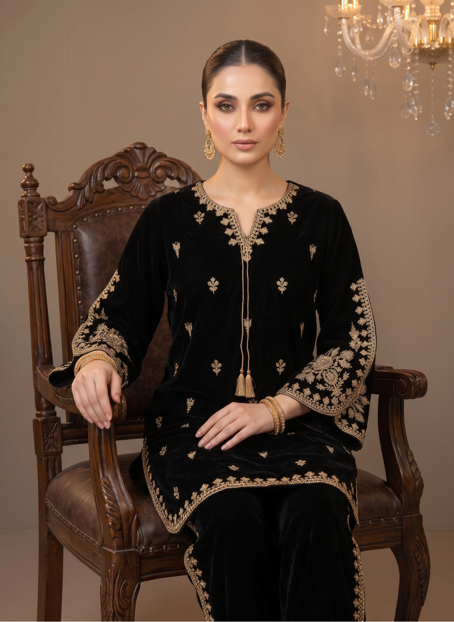 W3020 Women Velvet 