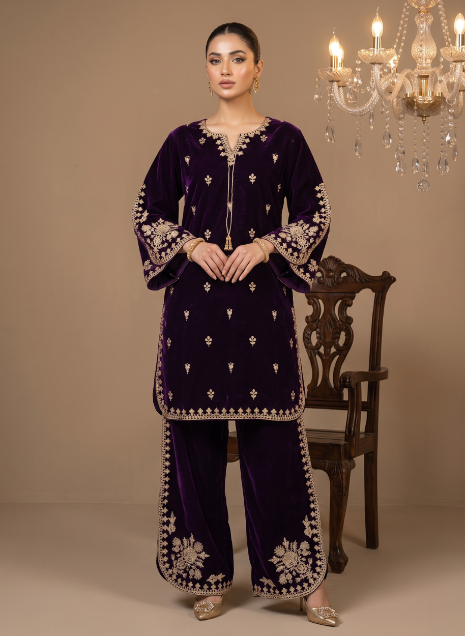 W3020 Women Velvet 