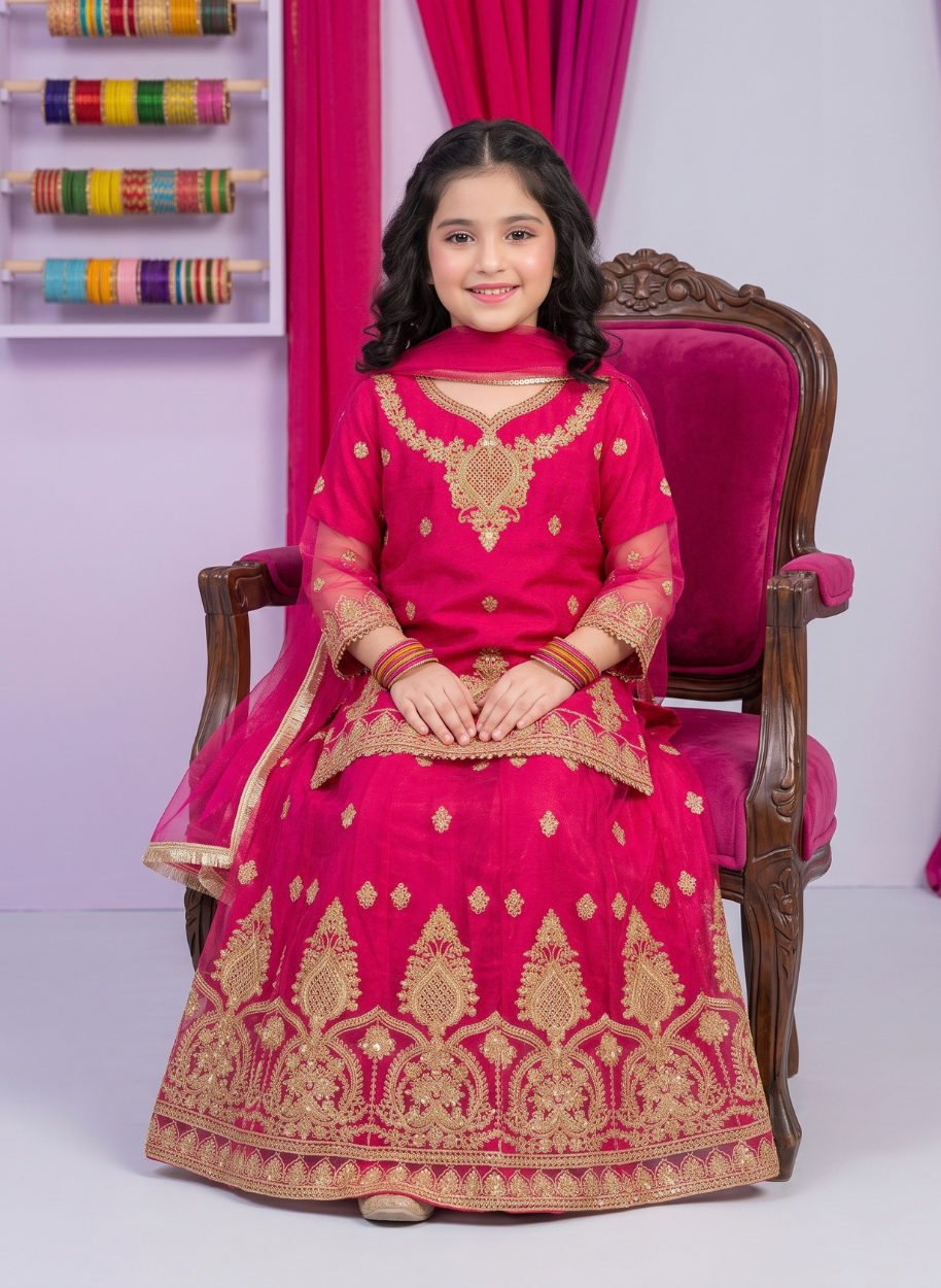 1229 Kids Organza (26,28,30,32,34,36)