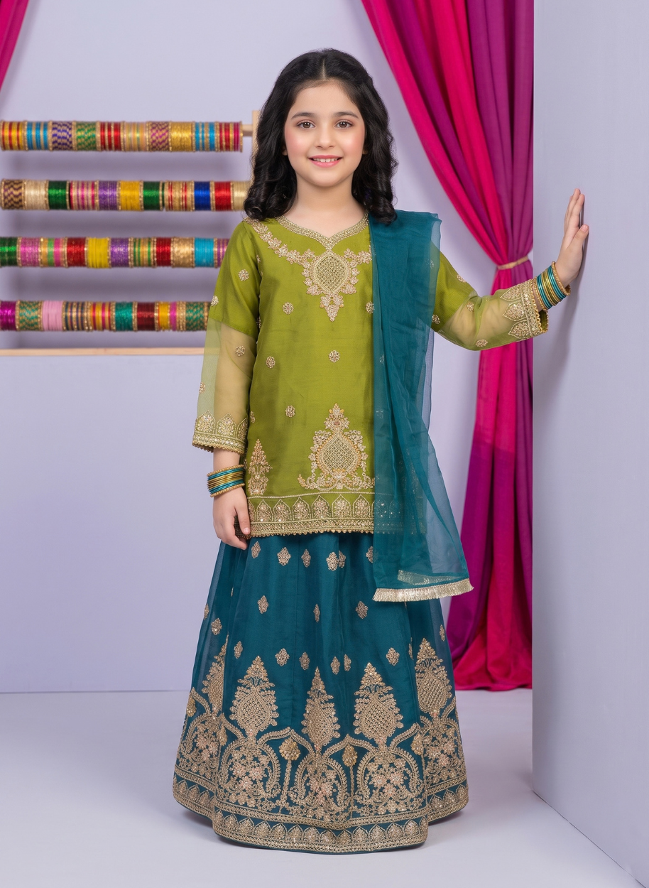 1229 Kids Organza (26,28,30,32,34,36)