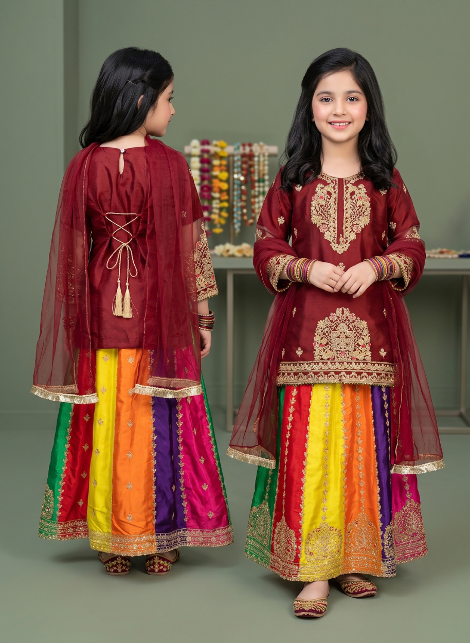 1228 Kids Organza (26,28,30,32,34,36)