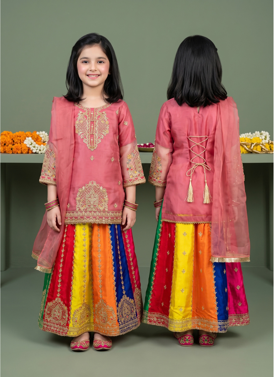 1228 Kids Organza (26,28,30,32,34,36)
