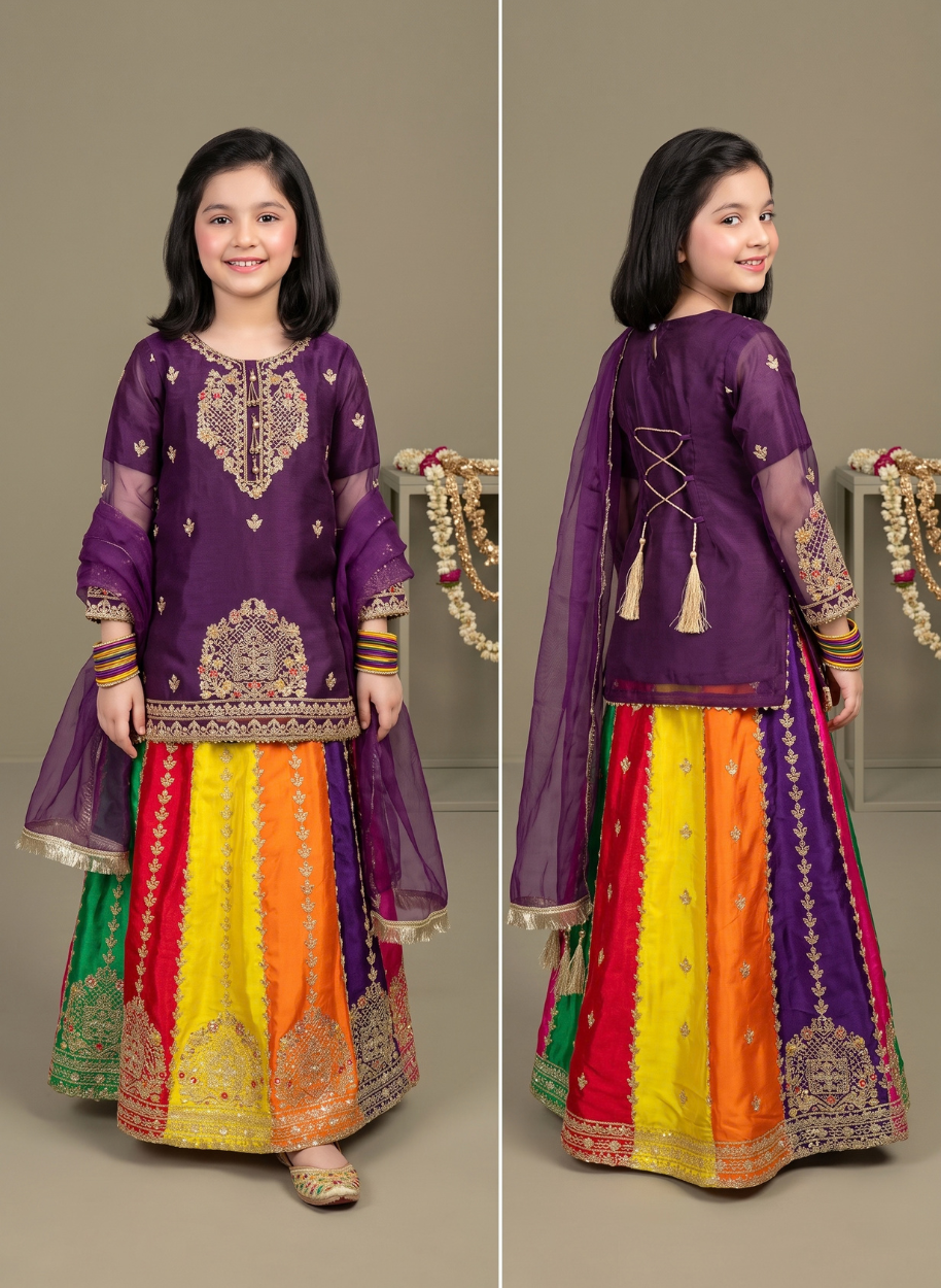 1228 Kids Organza (26,28,30,32,34,36)