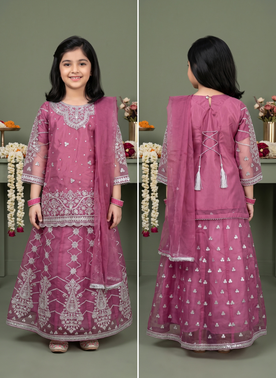 1226 Kids Organza (26,28,30,32,34,36)