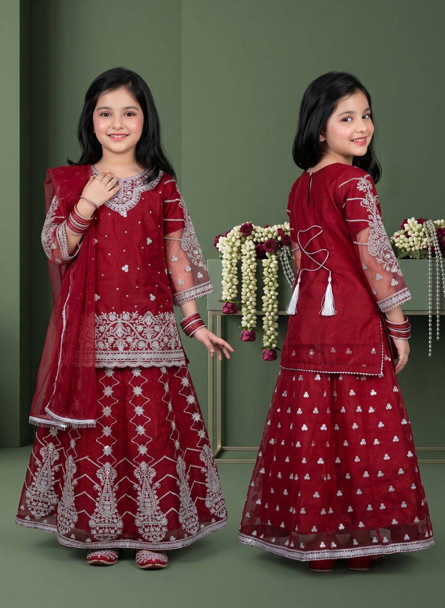 1226 Kids Organza (26,28,30,32,34,36)