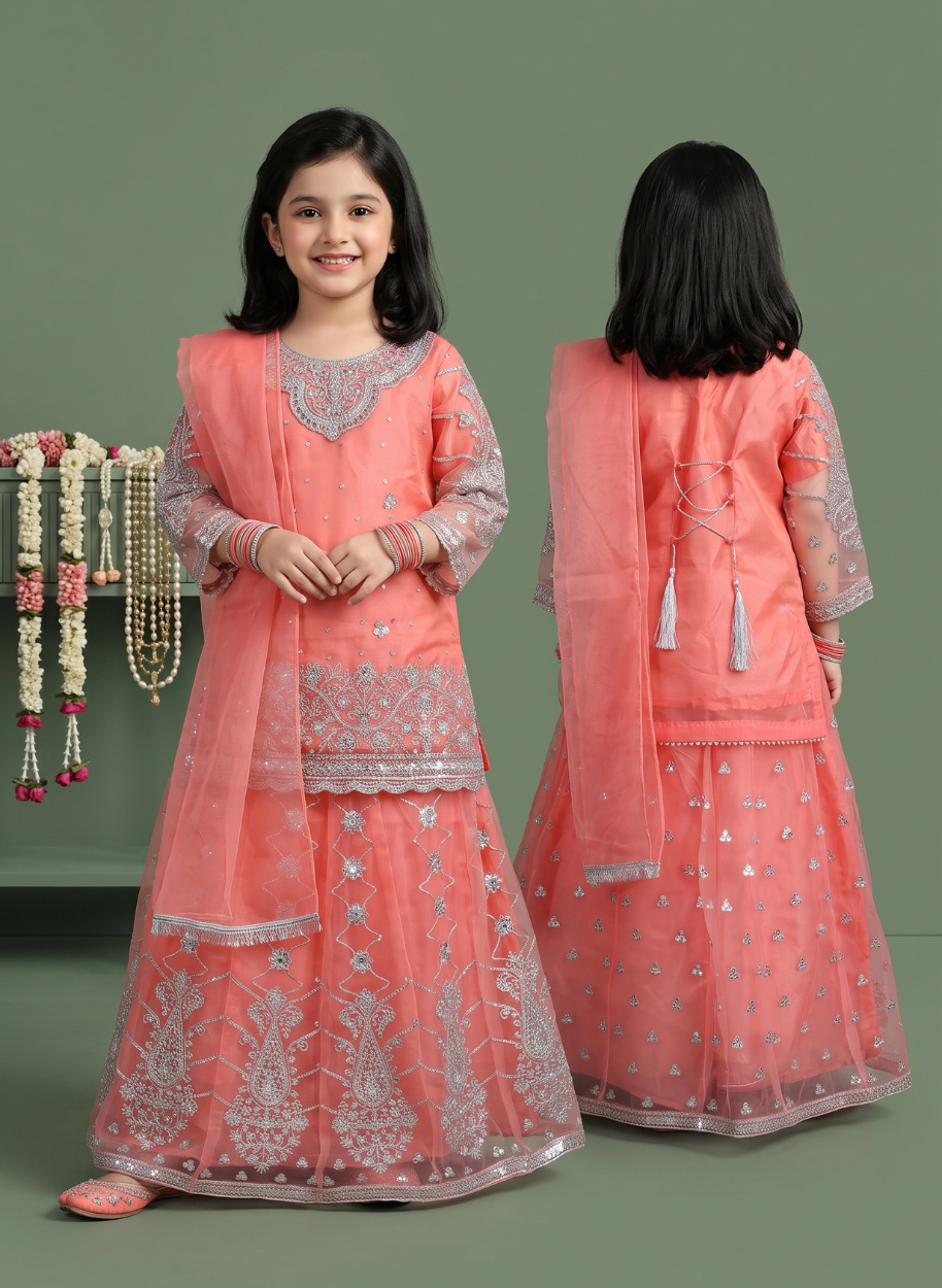 1226 Kids Organza (26,28,30,32,34,36)