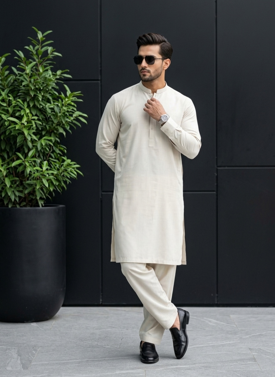 1026 Men Wash n Wear Slub (S,M,L,XL)