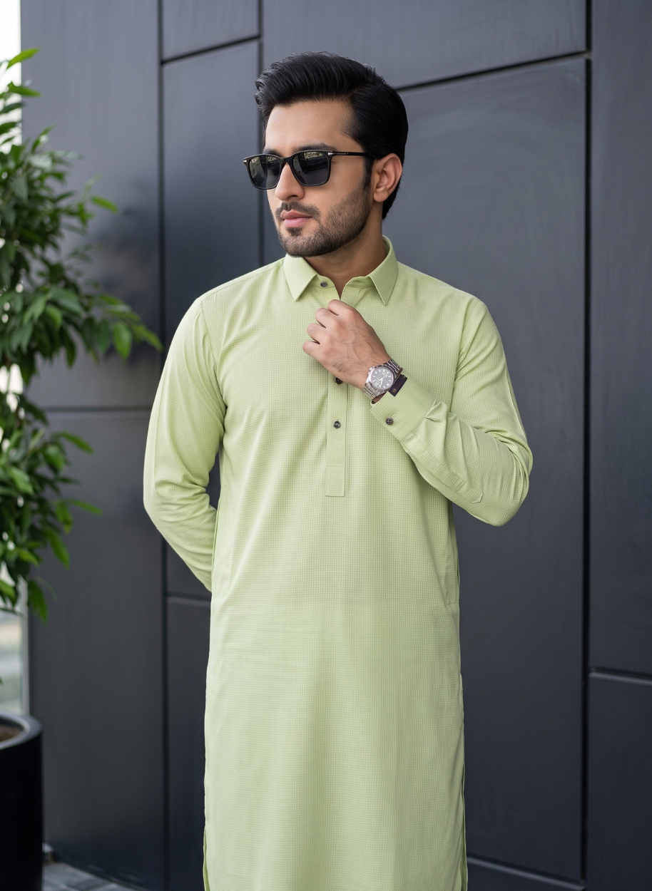 1026 Men Wash n Wear Slub (S,M,L,XL)