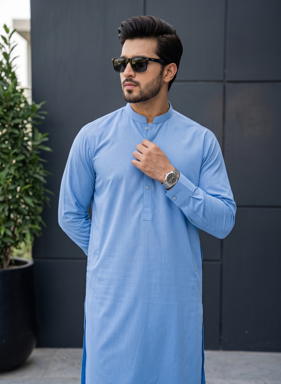 1026 Men Wash n Wear Slub (S,M,L,XL)