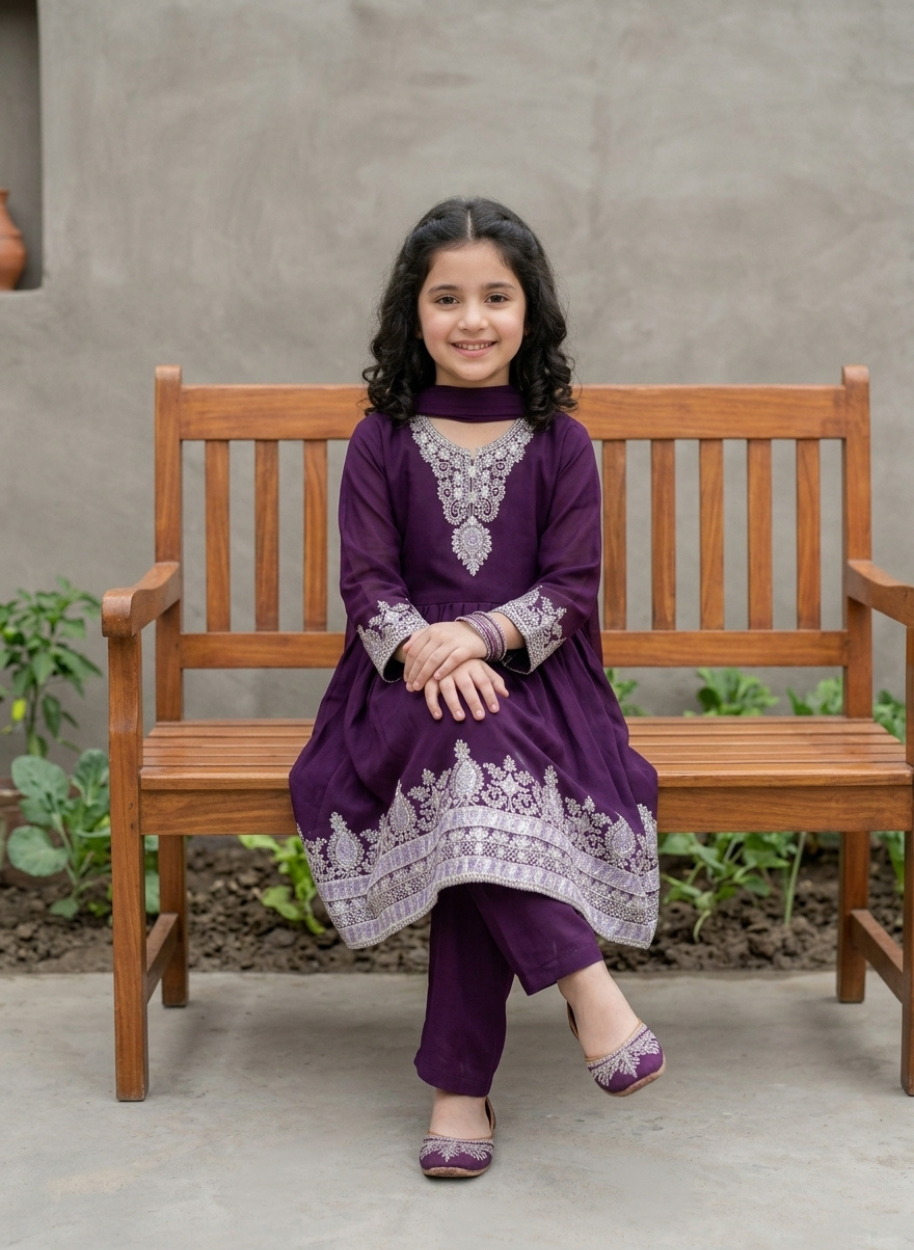 4975 Kids Chiffon (20,22,24,26,28,30,32,34,36)