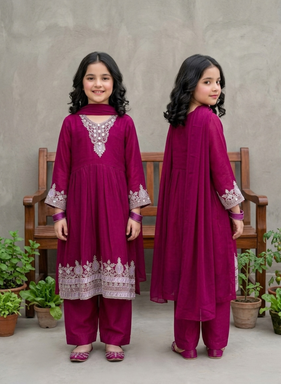 4975 Kids Chiffon (20,22,24,26,28,30,32,34,36)