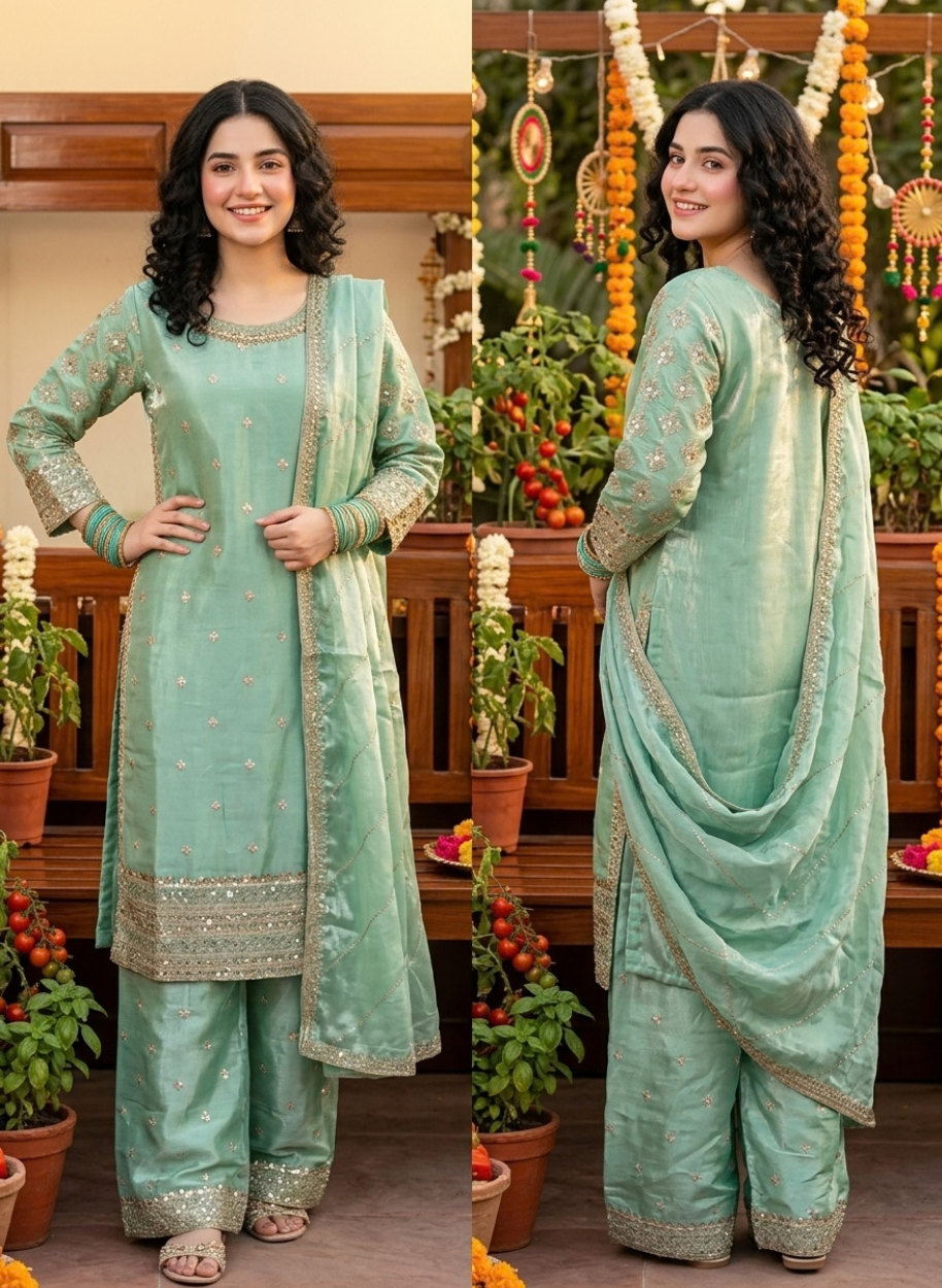 A734 Women Sheesha Silk (Standard Size)